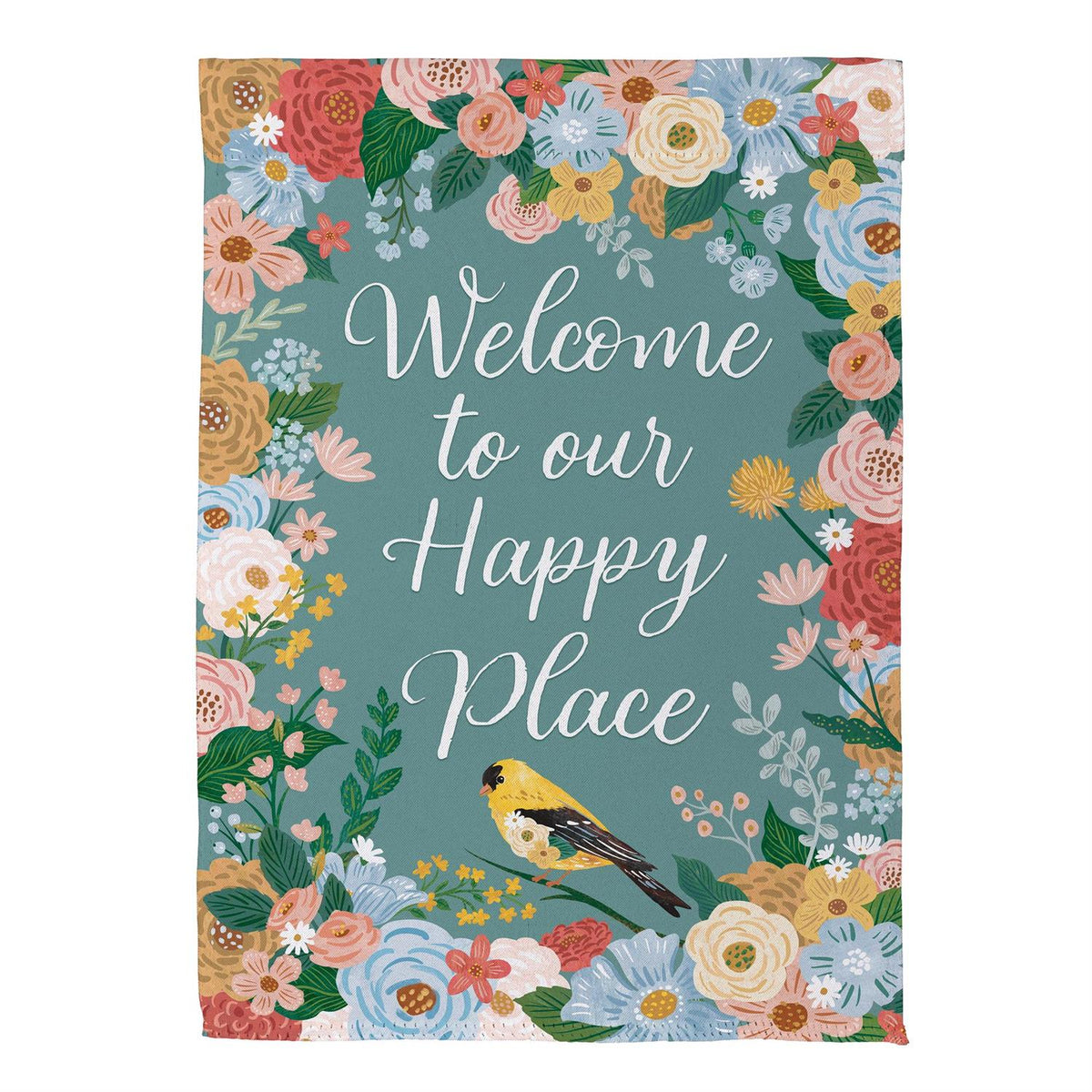 What She Shed Sentimental Printed Suede Garden Flag; Polyester 12.5"x18"