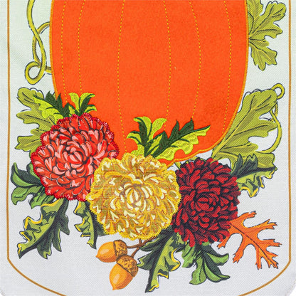 Vintage Welcome Autumn Everlasting Impressions Garden Flag; Polyester-Linen Blend 12.5"x28"