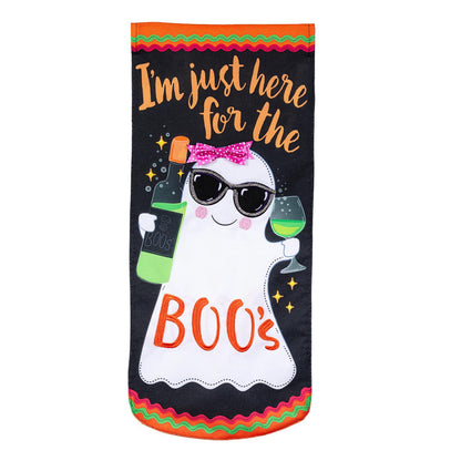 Here for the Boo's Everlasting Impressions Garden Flag