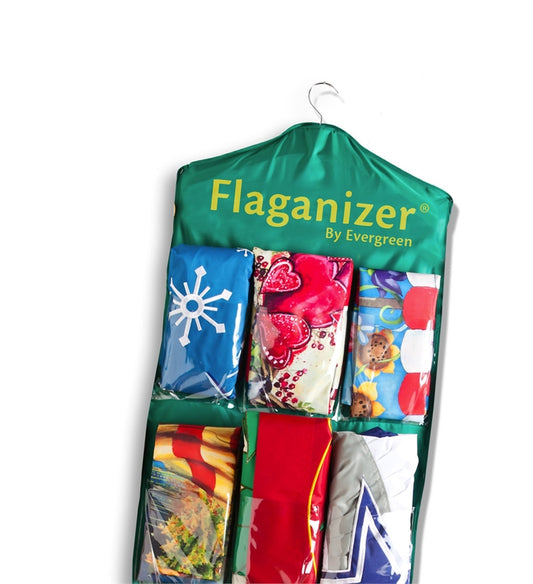 Garden Flag & House Flag Storage Organizer