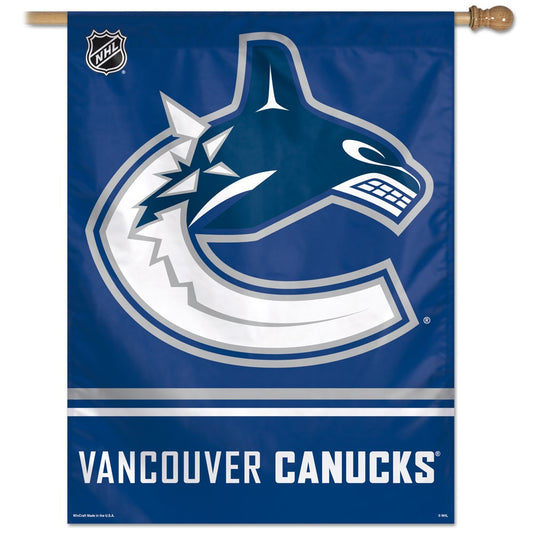 Vancouver Canucks House Flag; Polyester