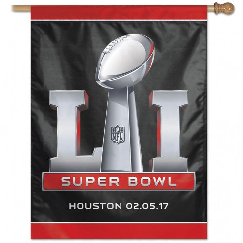 Super Bowl LI House Flag Polyester