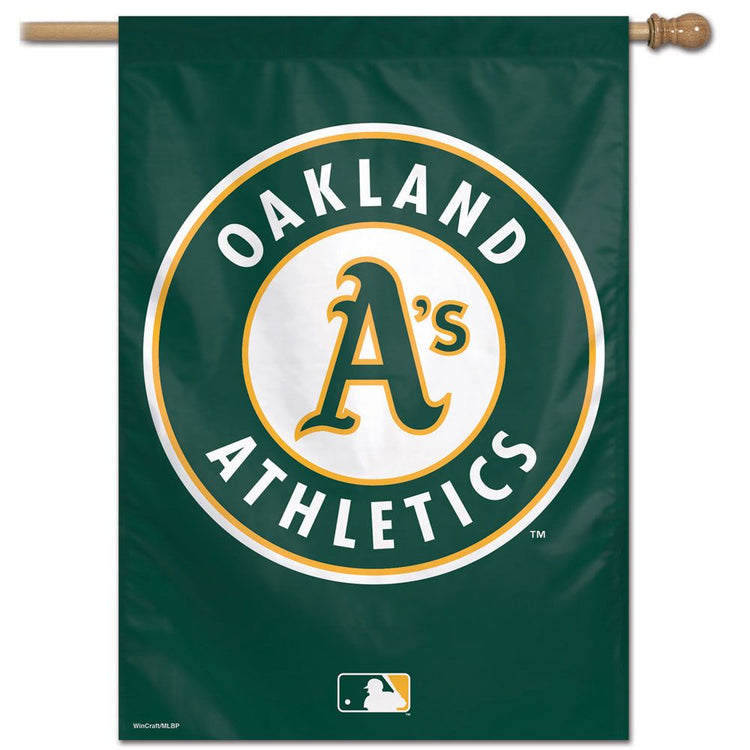 28"x40" Oakland Athletics House Flag