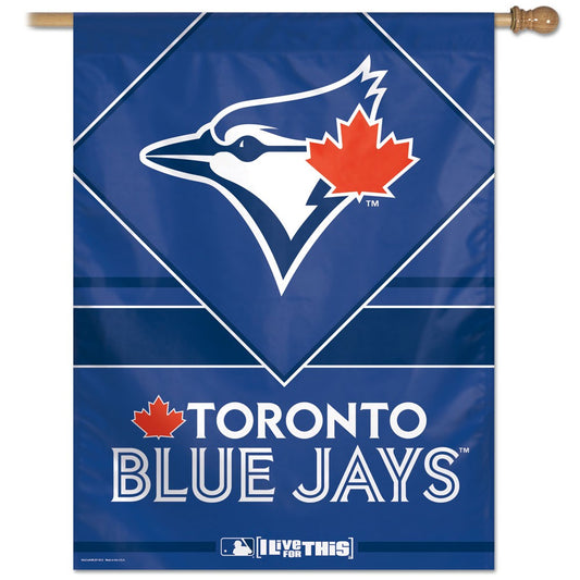 Toronto Blue Jays House Flag; Polyester