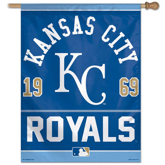 Kansas City Royals House Flag; Polyester