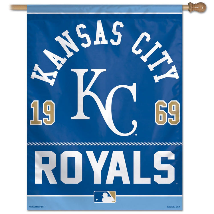 Kansas City Royals House Flag; Polyester
