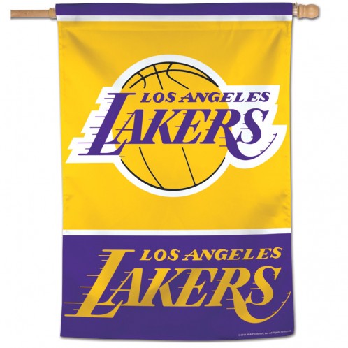 Los Angeles Lakers House Flag; Polyester