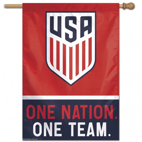 US National Soccer Team House Flag