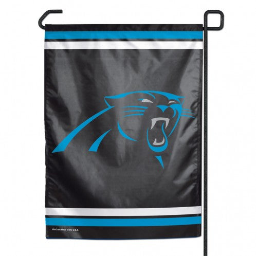 Carolina Panthers Garden Flag; Polyester