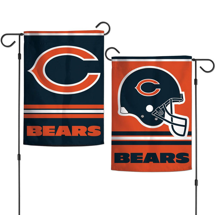 12.5"x18" Chicago Bears 2-Sided Garden Flag
