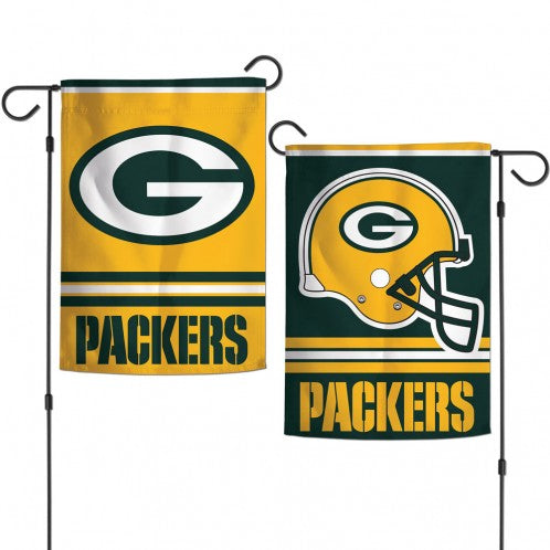 Green Bay Packers Double Sided Garden Flag; Polyester