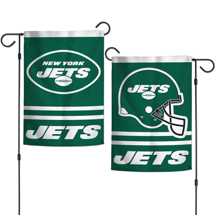 12.5"x18" New York Jets 2-Sided Garden Flag