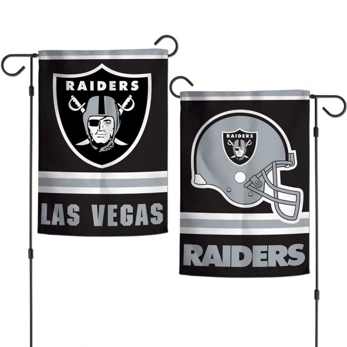 Las Vegas Raiders Double Sided Garden Flag