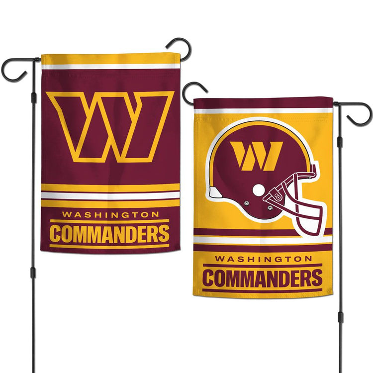 12.5"x18" Washington Commanders 2-Sided Garden Flag