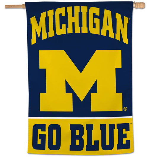 University of Michigan Wolverines House Flag