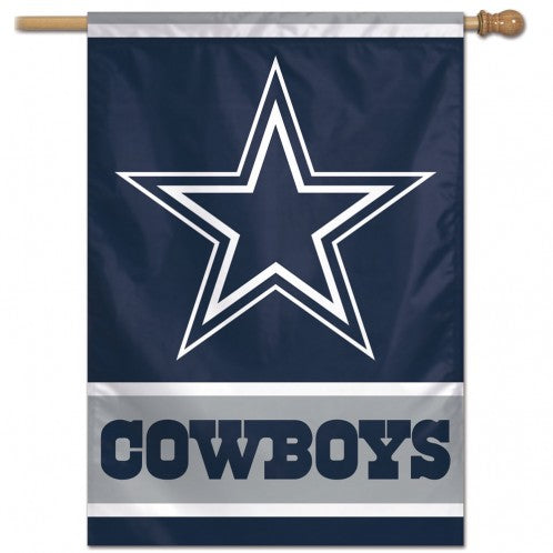 Dallas Cowboys House Flag; Polyester