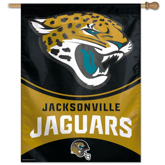 Jacksonville Jaguars House Flag; Polyester