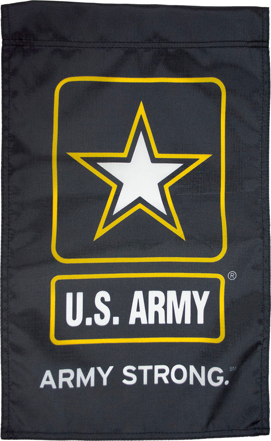 12"x18" US Army Star Logo Garden Flag; Nylon