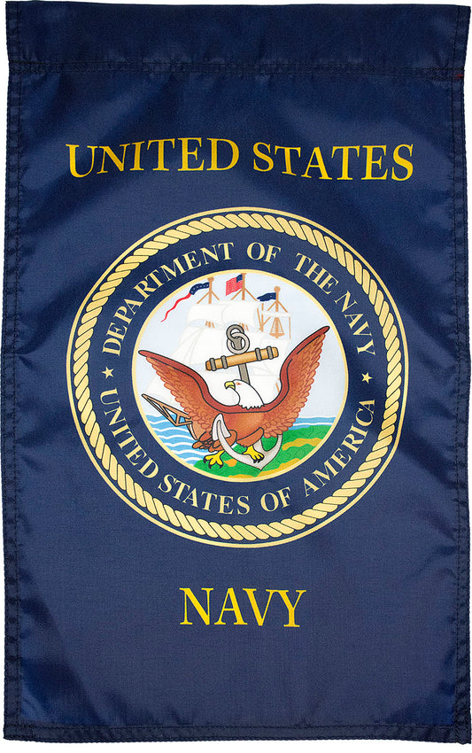 12"x18" US Navy Seal Garden Flag; Nylon