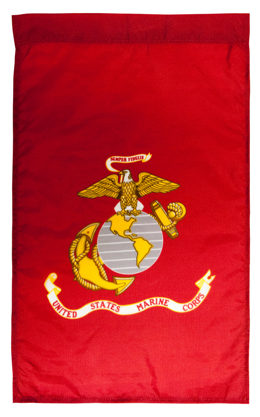 US Marine Corps Garden Flag; Nylon