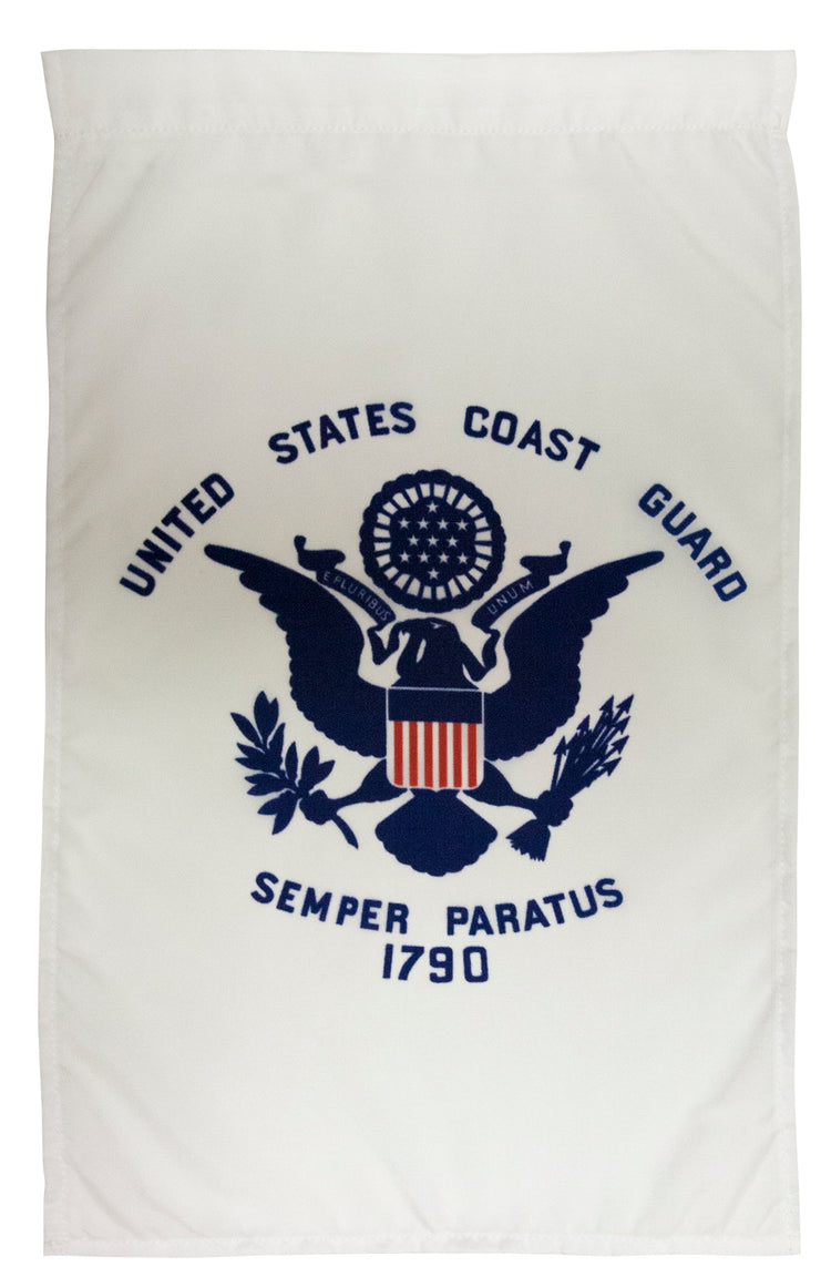 US Coast Guard Garden Flag; Nylon