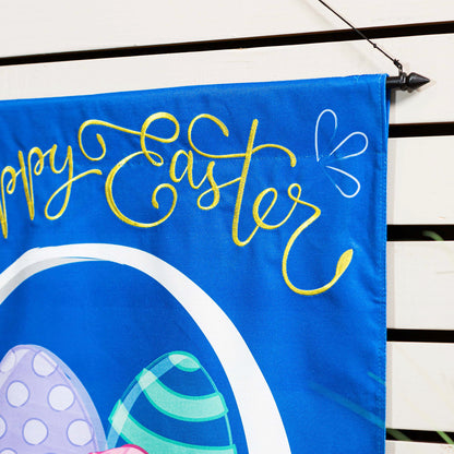 Easter Bunny Basket House Flag