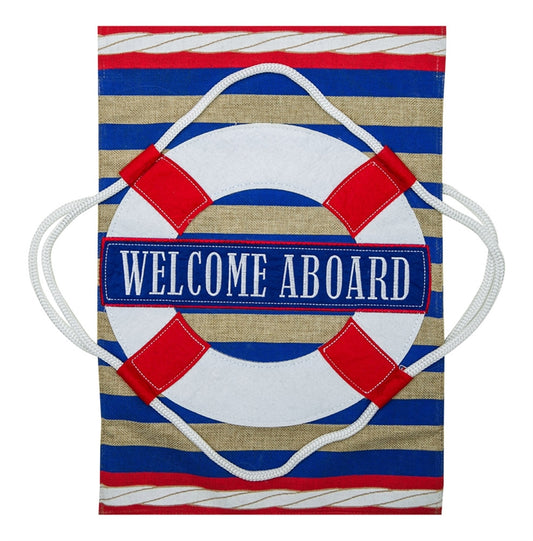 Nautical Welcome House Flag