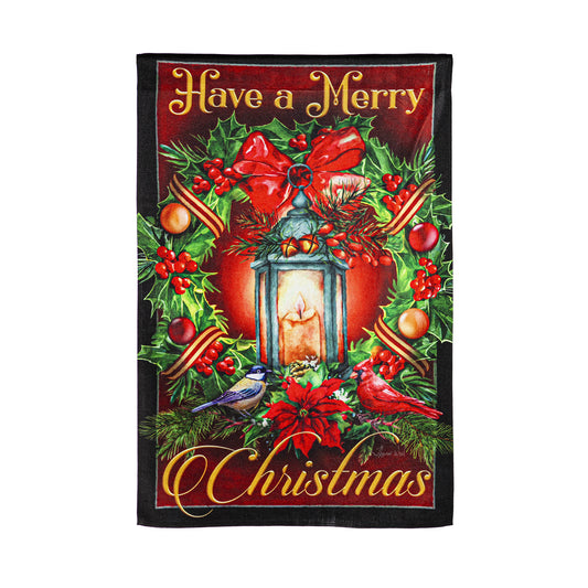 Have a Merry Christmas Lantern House Flag