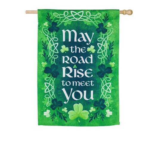May the Road Rise to Meet You House Flag
