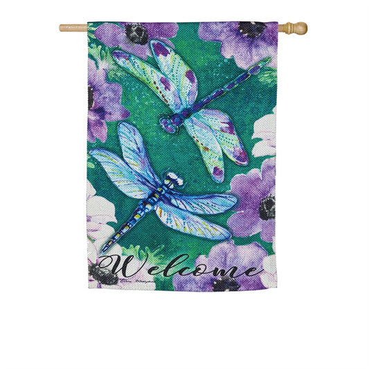 Dragonfly Duo House Flag