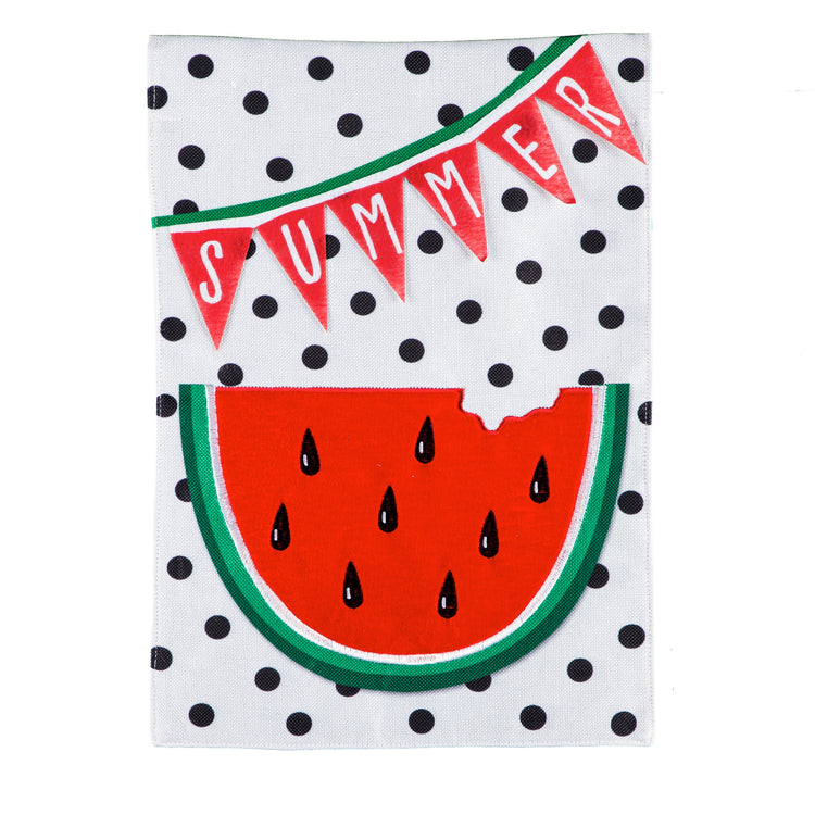 Summer Watermelon Garden Flag