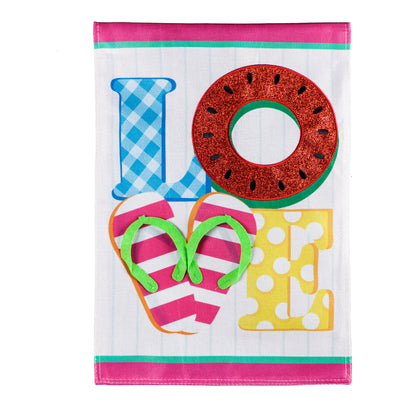 Summer Love Garden Flag