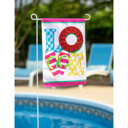 Summer Love Garden Flag