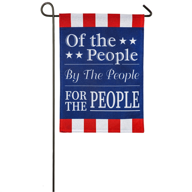 For the People Patriotic Garden Flag