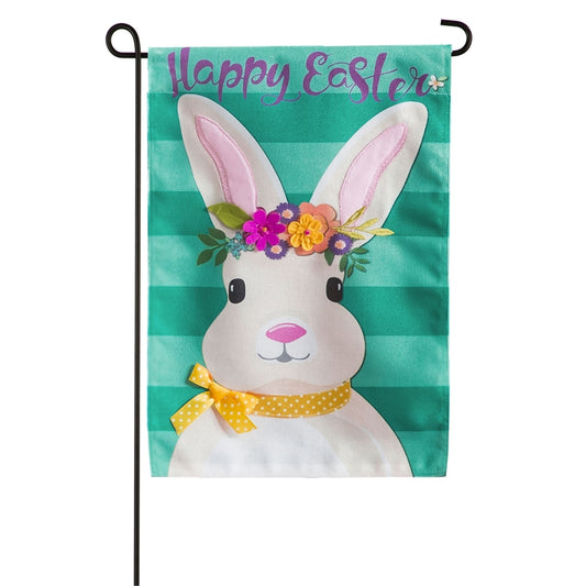 Happy Easter Bunny Garden Flag