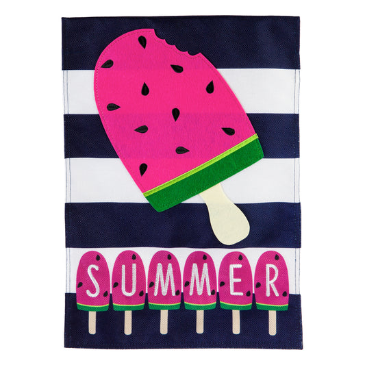 Summer Melonsicle Garden Flag
