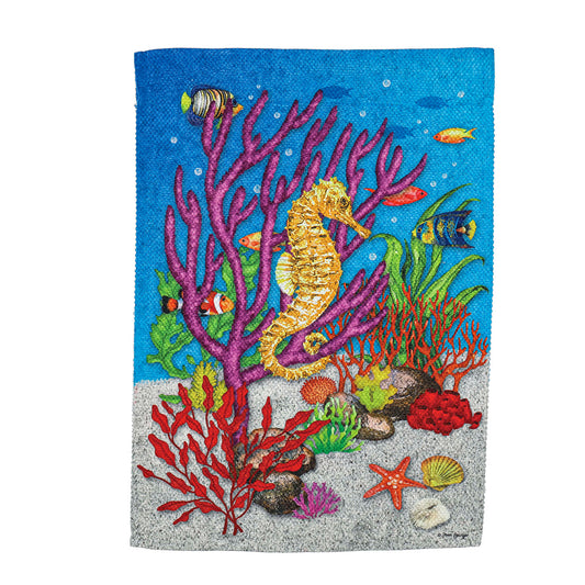 Underwater Life Garden Flag