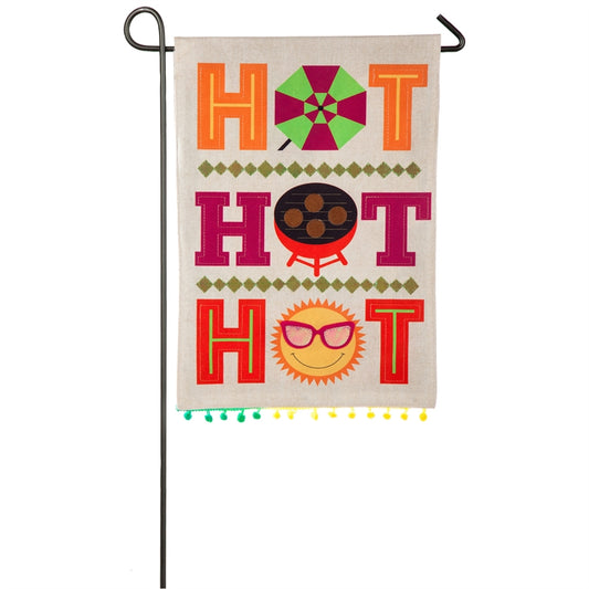 Hot Hot Hot Summer Garden Flag