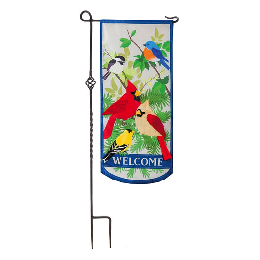 Song Birds Everlasting Impressions Garden Flag