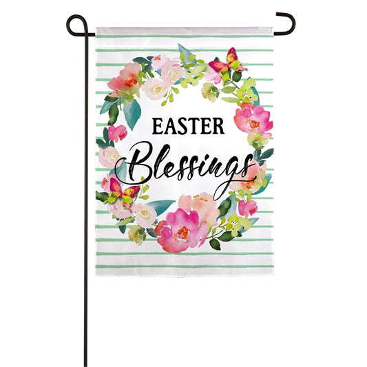 Easter Blessings Garden Flag