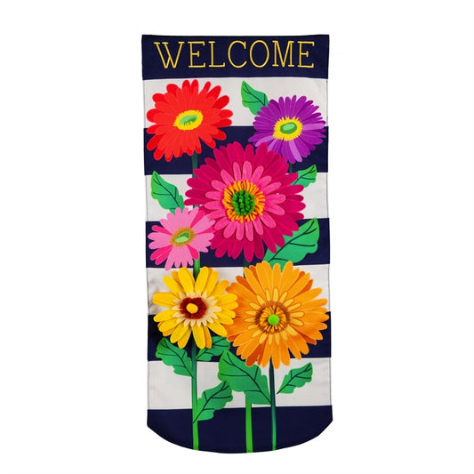 Gerbera Daisy Stripe Everlasting Impressions Garden Flag