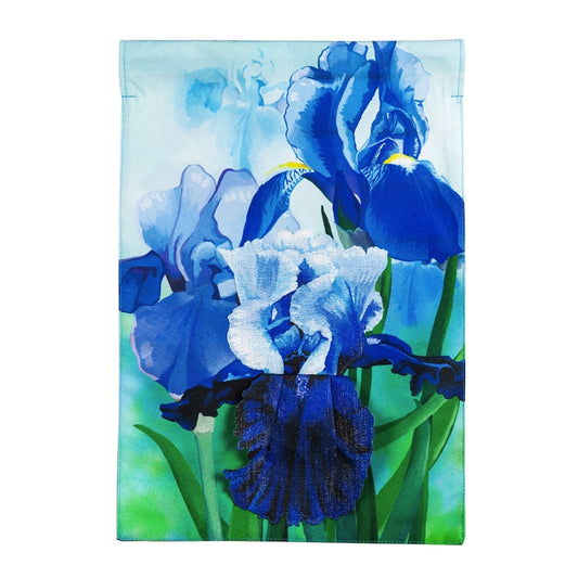 Irises Garden Flag