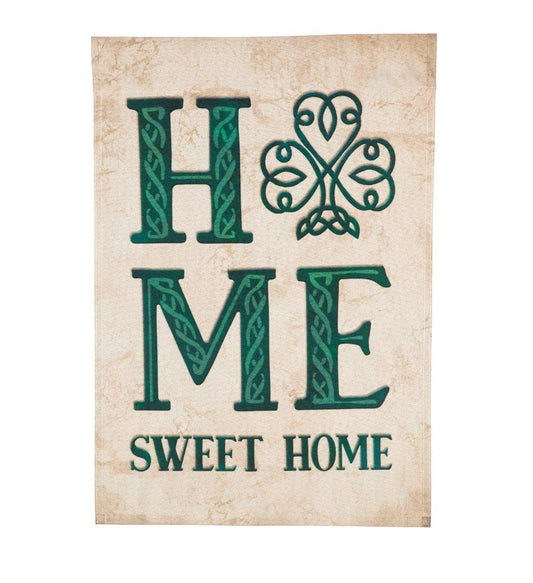 Celtic Home Sweet Home Garden Flag