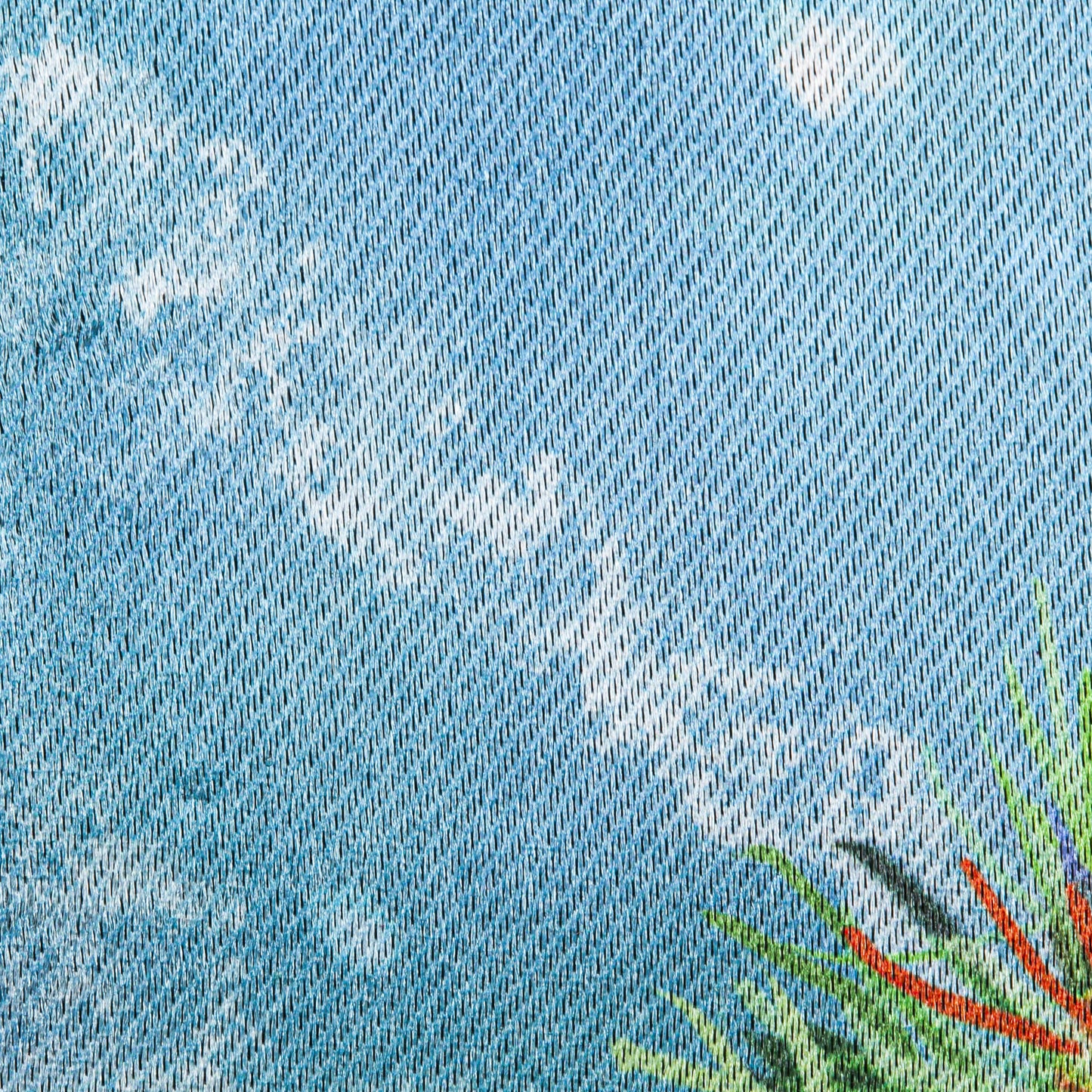 Gnome with a Christmas Wreath Lustre Garden Flag; Linen Textured Polyester 12.5"x18"