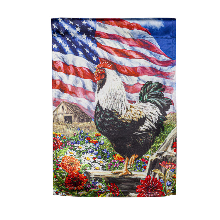 Morning in America Lustre Garden Flag