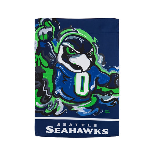 Seattle Seahawks Garden Flag