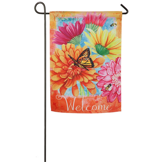 A Colorful Welcome Garden Flag