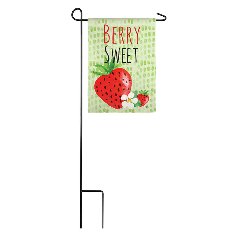 Berry Sweet Strawberries Garden Flag