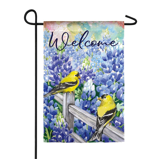 Field of Bluebonnets Garden Flag