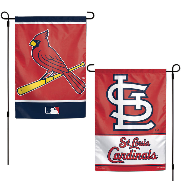 St Louis Cardinals 2-Sided Vertical Garden Flag; Polyester